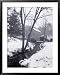 Sudbury Gristmill After Storm, MA Framed Art Poster Print by Rick Berkowitz, 31x39