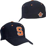 Top of the World Syracuse Black 1-Fit Stretch Cap