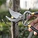 Garden Profession Pruning Shears - Heavy Duty Hand Pruners for Serious Gardening - Sharp Garden Clippers, Tree Trimmers, Secateurs and Steel Bypass Pruner