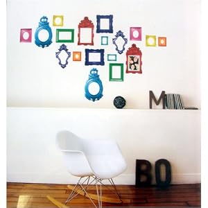 Kitsch Frames Wall Stickers by Nouvelles Images
