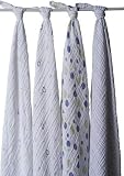 Aden + Anais Kisses and Hugs 4 Pack Swaddling Blankets