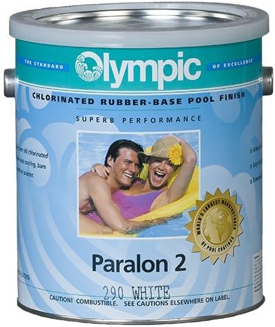Kelley Technical Coating 291-GL Olympic Paralon 2 Chlorinated Rubber Base Enamel Gallon, Blue Ice by KELLEY TECHNICAL COATING