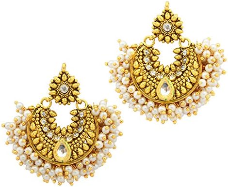 Ramleela Bollywood Designer Gold Plated Premium Earring