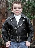 7pc Childrens Leather Motorcycle Jackets