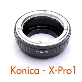 Rainbowimaging Konica Hexanon AR lens to Fujifilm Fuji X-Pro1 Camera Adapter