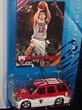 Chicago Bulls NBA Diecast Cadillac Escalade with Kirk Hinrich Upper Deck Trading Card Collectible Car