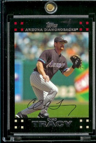 2007 Topps #245 Chad Tracy Arizona Diamondbacks Baseball Card - Mint Condition - Shipped in Protective Display Case!