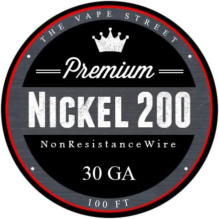 The Wire Co - 100ft 30 Gauge Pure Nickel Non Resistance Wire Ni200 30GA