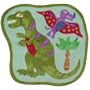 Allure Home Creations Dinosaur Friends Bath Rug