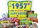 50's Retro Candy Decade Birthday Gift Box - Nostalgic Candy: 1957