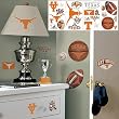 RoomMates Texas Longhorns Wall Stickers