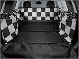 MINI Cooper Clubman Protective Boot Space Cover - Checkered Flag - fits model years 2008 2009 and 2010