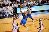 Dallas Mavericks v Miami Heat - Game Two, Miami, FL - JUNE 2: Shawn Marion and Udonis Haslem Photographic Poster Print by Noah Graham, 12x18