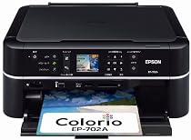 EPSON MultiPhoto Colorio フォト複合機 6色染料インク EP-702A