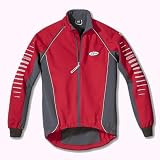 Jeantex Gaillac Cycling Softshell Red Small