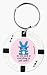 Happy Bunny - Do You Suck At Everything Or Just Cards - Poker Chip Keychain