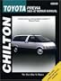 Toyota Previa, 1991-97 (Chilton's Total Car Care Repair Manual)