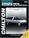 Third Party New : Toyota: Previa 1991-97: Covers all U.S. and Canadian models of Toyota Previa (Chilton's Total Car Care Repair Manual)