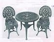 3 Piece Victorian Bistro Set