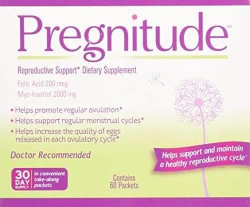 Pregnitude Reproductive Support Dietary Supplement 60 packets by Pregnitude
