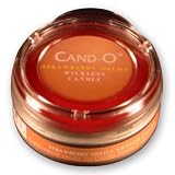 Candle Breeze Small Cand-o Strawberry Melon Scented / Fragrance Wickless, Flameless, Lead free Candle with Lid ~ Candle Breeze