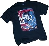 Superman Action-Packed Comic Adult T-Shirt
