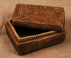 Rattan Basket With Lid