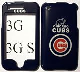 Chicago Cubs Cubbies baseball logo Apple iPhone 3 3g s Faceplate Hard Cell Protector Case Housing Cover Snap On NEW !!