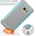 Galaxy S7 Edge Case, Tekcoo® [Tmajor Series] [Turquoise/Grey] Shock Absorbing Hybrid Rubber Plastic Impact Defender Rugged Slim Hard Case Cover Shell for Samsung Galaxy S7 Edge G935 All Carriers