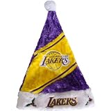 Los Angeles Lakers HIMO Colorblock Santa Hat