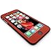 Mengo SlimFit 360 [Ultra-Thin] Case for iPhone 6/6S PLUS With Tempered Glass Screen Protector - Red (Will ONLY fit 6/6S PLUS)