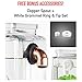 [Newest Version] NoClean Aquariums New GravityFlow Self-Cleaning Glass Betta Aquarium Starter Kit with Polished Stones and IllumaFlex White LED - The Original Self-Cleaning Aquarium! [2nd Generation]