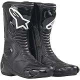 Alpinestars S-MX 5 Vented Men's Performance/Road Riding Street Bike Motorcycle Boots - Color: Black, Size: 44