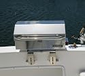 SeaSucker Marine BBQ Grill Removable Bracket - Powerful Vacuum Cup Mounts