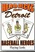 Detroit Tigers Baseball Heros Playing Card Deck
