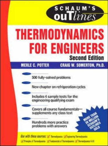 Schaum's Outline of Thermodynamics for Engineers, 2nd edition (Schaum's Outlines)