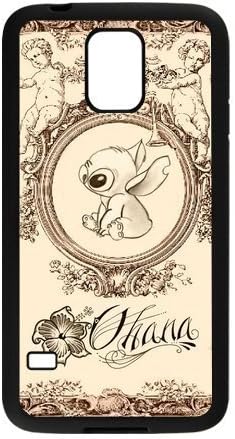 Lilo Stitch, Ohana Design Rubber Protection Case Skin For Samsung Galaxy S5 i9600