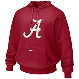 Nike Alabama Crimson Tide Crimson Tackle Twill Logo Hoody Sweatshirt