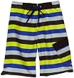 Charlie Rocket Boys 8-20 Diagonal Plaid Swim Short