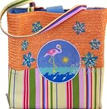 Flamingo Beach Tote Bag