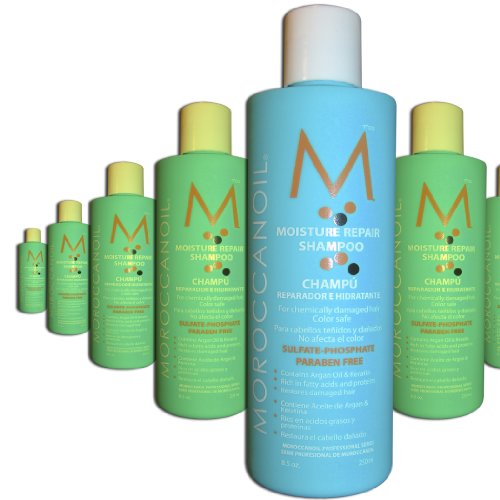 Moroccanoil Moisture Repair Shampoo, 8.5-Ounce Bottle