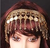 Bellyqueen Belly Dance Metal Headband With Gold Coins