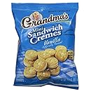 Grandma's Sandwich Cookies, Vanilla Creme Minis, 2.12 Ounce (Pack of 60)