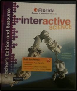 Pearson Interactive Science Florida Course 3 Physical Science Teacher's
