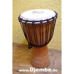 Djembe-Trommel 45 cm mit Anleitung Bongo-Drum