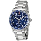 Victorinox Swiss Army Men's 241120 Chrono Classic Blue Dial Watch