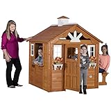 Backyard Discovery Summer Cottage All Cedar Wood Playhouse