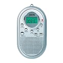 jWIN Pocket AM/FM Alarm Clock - Silver (JXM10SIL)