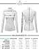 FPT Womens Basic Cotton Spandex Ribbed Long Sleeve Turtleneck Top (S-3XL)