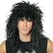 80's Rock Star Wig -Black